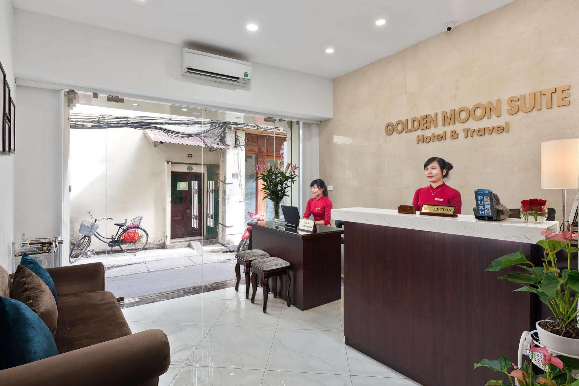 Golden Moon Suite Hotel Hanoj Exteriér fotografie